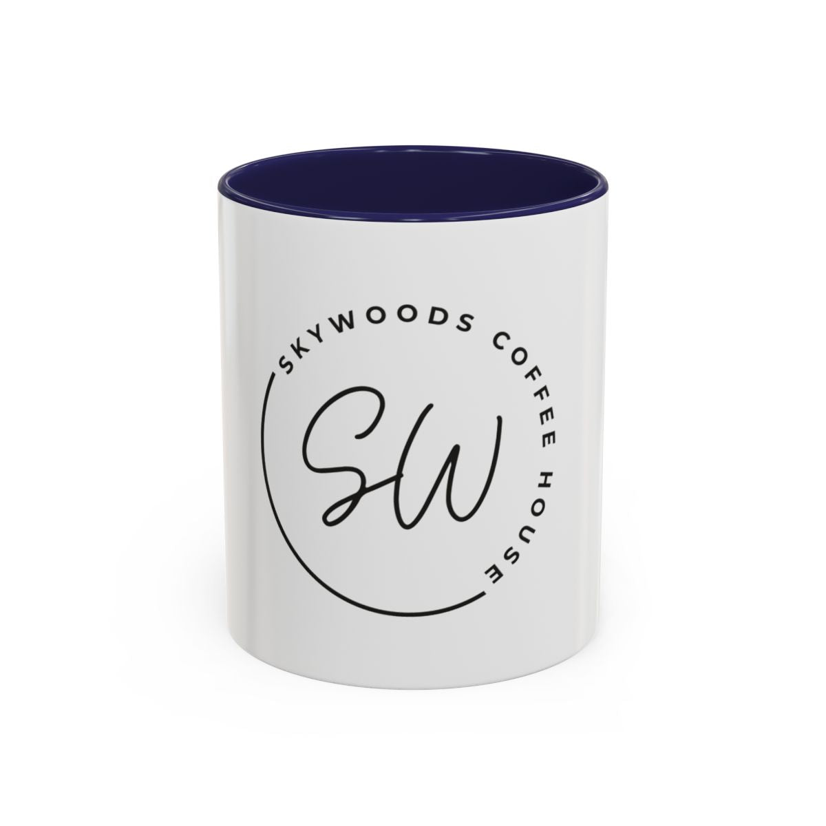 SkyWoods Accent Mug side view