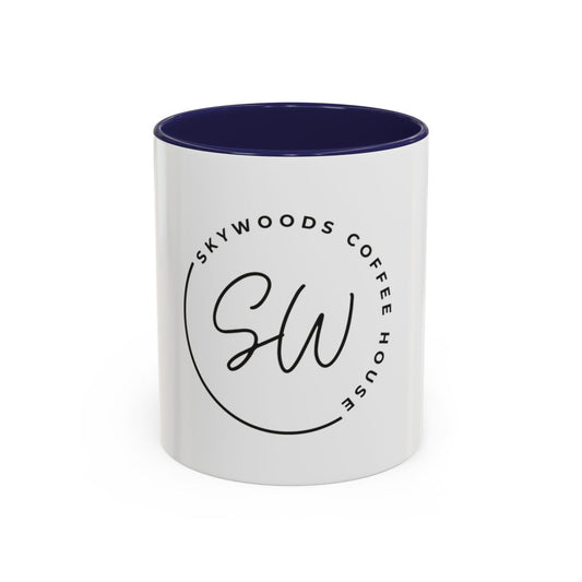SkyWoods Accent Mug side view