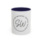 SkyWoods Accent Mug side view